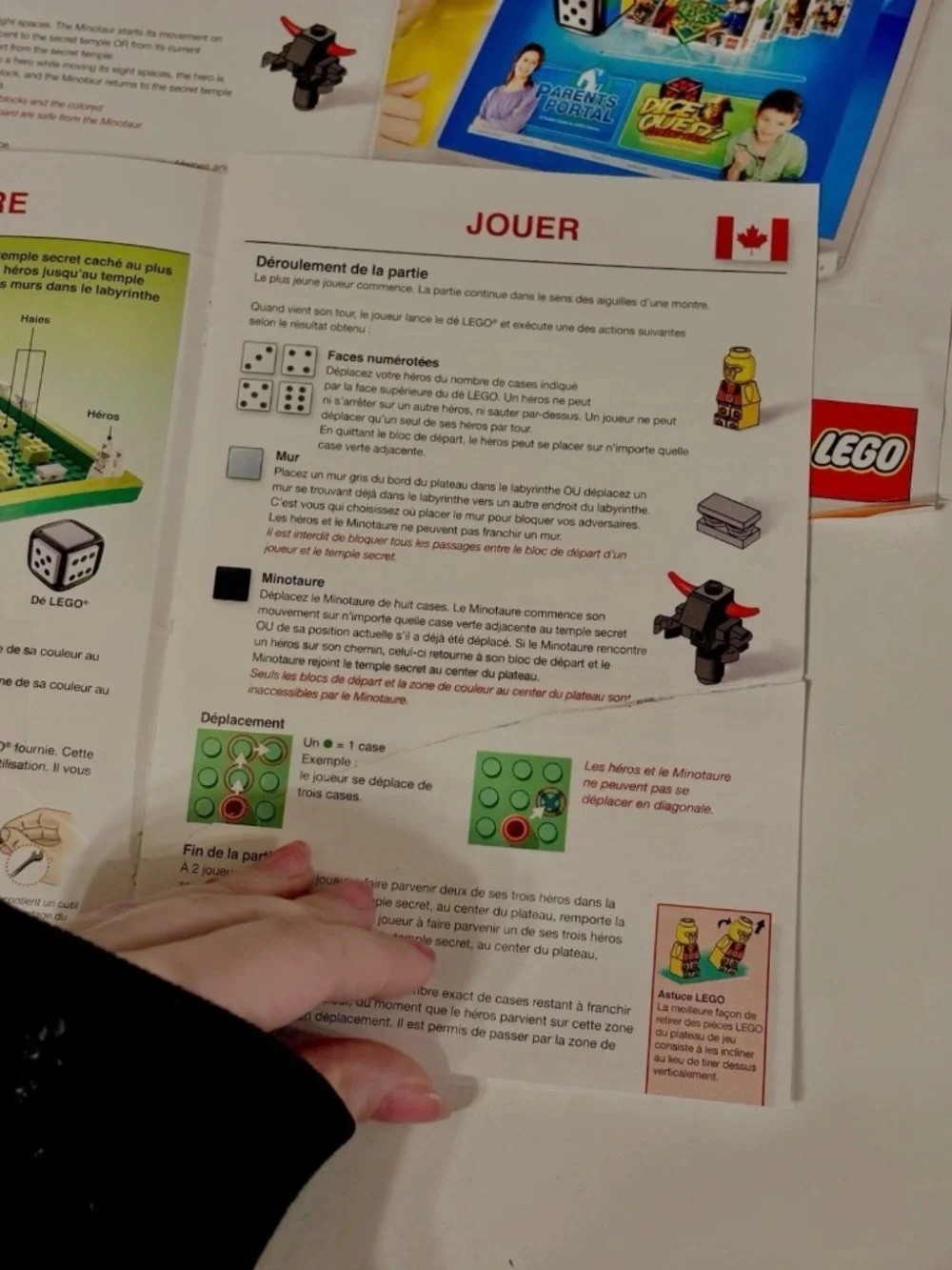 Lego minotaurus 3841